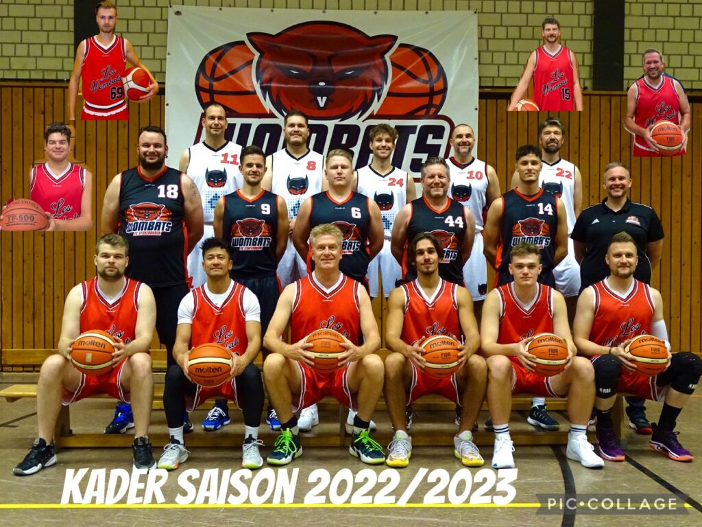 Wombats Kader Saison 2022/2023